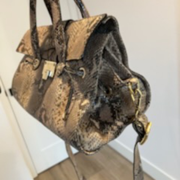 Python Skin Jimmy Choo Handbag - Picture 2 of 9